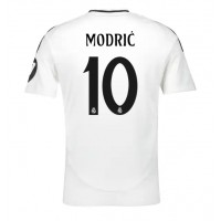 Moški Nogometni dresi Real Madrid Luka Modric #10 Domači 2024-25 Kratek Rokav